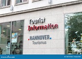 Tourist Information Sign on Office in Hannover Editorial Image - Image ...