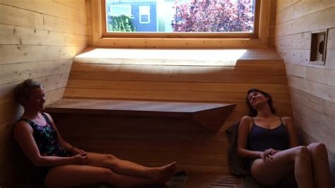 Traditional Sauna Put On Wheels In Halifaxs North End Nova Scotia