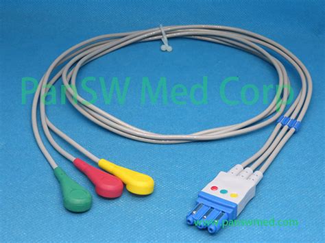 compatible philips m1671a m1672a ecg leads