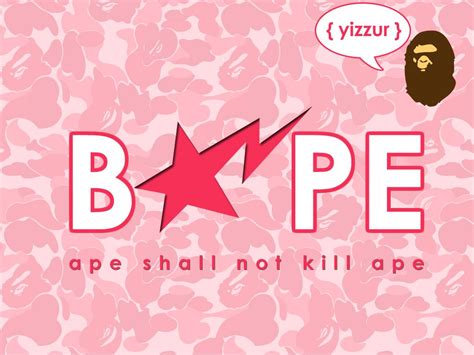 Pink Bape Wallpapers Wallpaper Cave