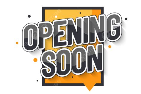 Opening Soon Banner Style Opening Soon Banner Png And Vector With