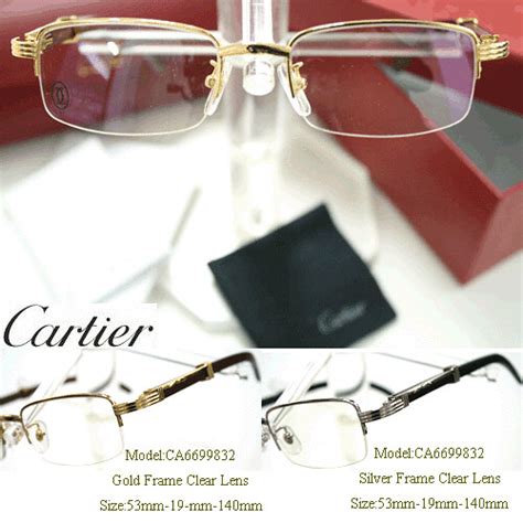 Beautiful Classy Half Rim Cartier Eyeglasses Model No 669 Flickr