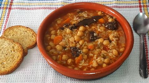 Las mejores y más variadas recetas de cocina en plusesmas.com. GARBANZOS CON ARROZ (RECETA DE LA ABUELA) - YouTube