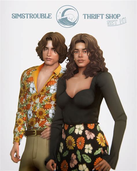 Thrift Shop Set By Simstrouble Simstrouble On Patreon Sims 4