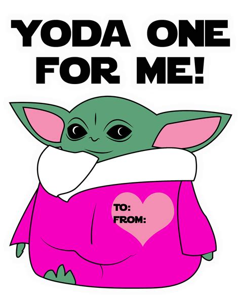 Free Printable Baby Yoda Valentine Printable Word Searches