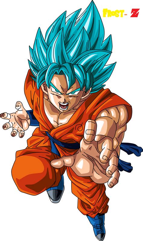 Goku Super Saiyan Blue By ChronoFz On DeviantArt Goku Super Saiyan Blue Anime Dragon Ball