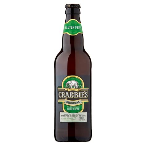 Crabbies Original Alcoholic Ginger Beer 12x500ml Ale And Beer Supplies