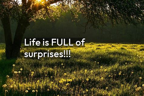 Quote Life Is Full Of Surprises Coolnsmart