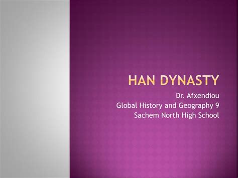Ppt Han Dynasty Powerpoint Presentation Free Download Id2744666