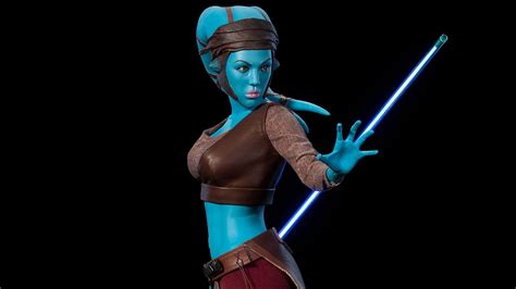 Aayla Secura Sideshow Collectibles Hd Wallpaper Background Image