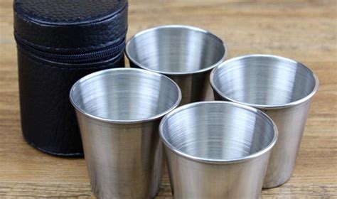 4 Piece Stainless Steel Cups Set Gosawa Beirut Deal