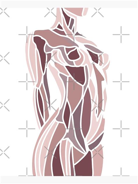 Nude Woman Standing Poster By Primapixie Redbubble