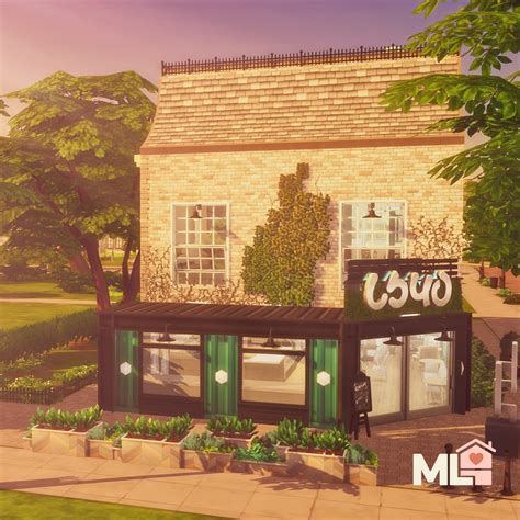 Download The Crumb Bakery And Café No Cc The Sims 4 Mods Curseforge