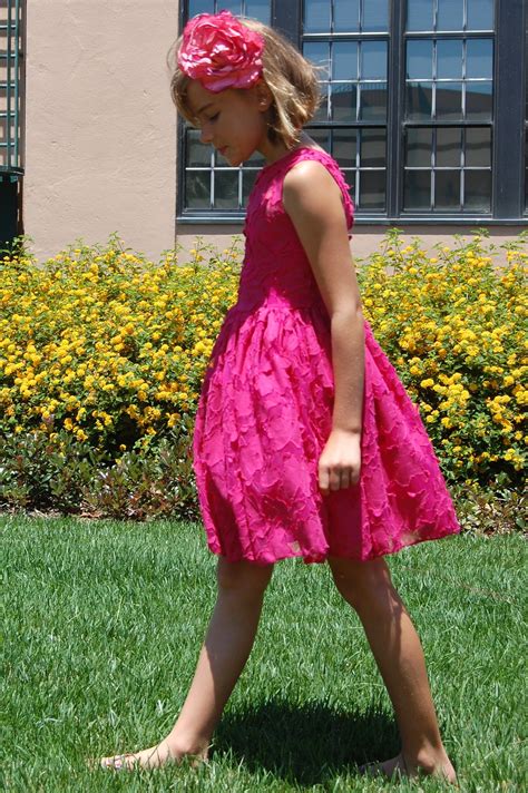 Pretty In Pink A Summer Time Favorite Girls Dresses Tween Girl