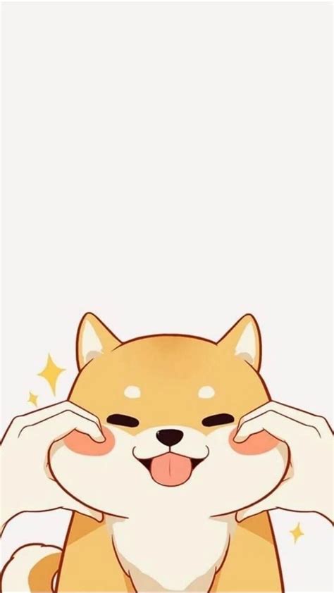 Kawaii Dogs Love Animals Pets Cute Cartoon Hd Phone Wallpaper Pxfuel