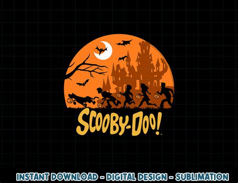 Scooby Doo The Gang Halloween Silhouette Logo Png Sublimati Inspire