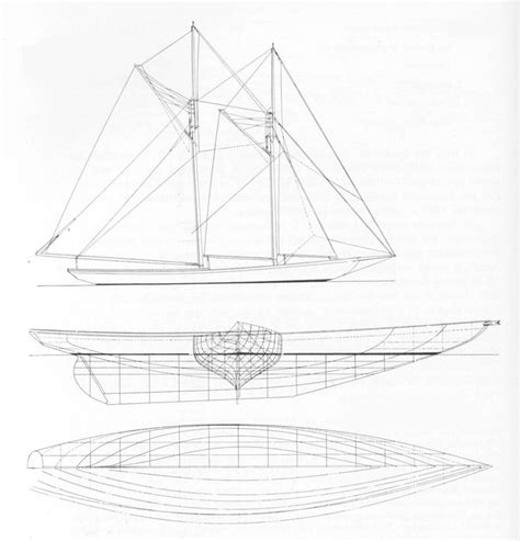 Hull Speed — Lazyjacks Grand Bank Fishing Schooner Bluenose Model