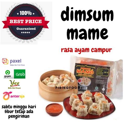 Jual MAME DIMSUM NORI MIX TOPPING KUAH TOMYAM DUMPLING UDANG Shopee