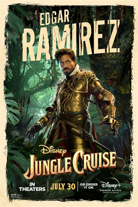 Jungle Cruise 7 New Character Posters And 2 New Trailers