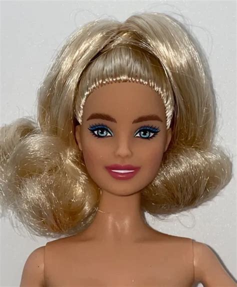 Barbie Model Muse Birthday Wishes Nude Blonde Doll W Blue Eyes