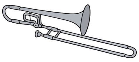 Trombone Vector Clipart Best