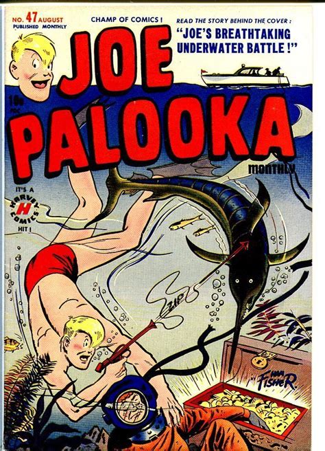 From Joe Palooka Comics Boxing Comic Ham Fisher Cool Vf