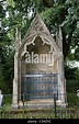 Ada Lovelace memorial, Kirkby Mallory churchyard, Leicestershire Stock ...