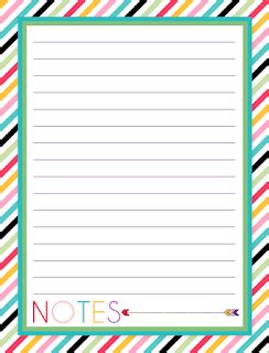 Print as many copies and colors as you like!!. i should be mopping the floor: Free Printable Notes Pages
