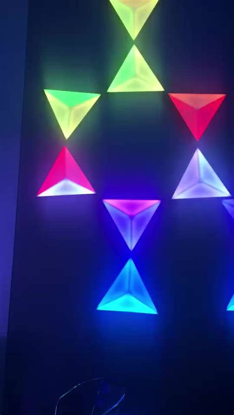 Buy wall panels and get the best deals at the lowest prices on ebay! Decorative Ceiling & Wall Triangle 3d Effect Color Rgb ...