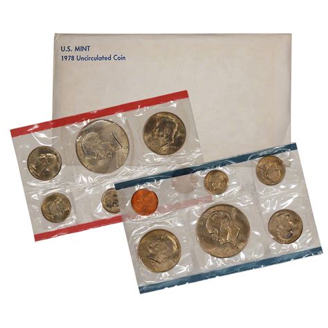 1978 United States Mint Uncirculated Coin Set Ebay
