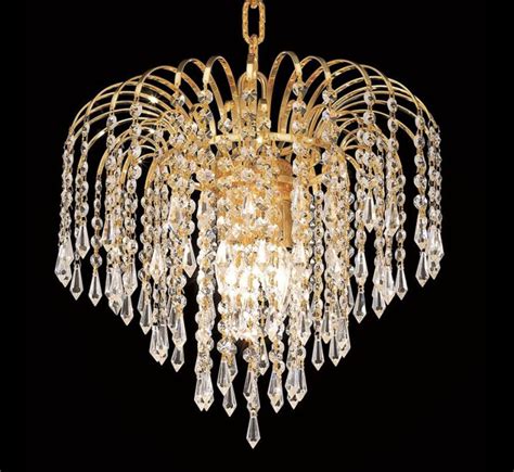 Falls Collection 4 Light Small Crystal Chandelier Grand Light