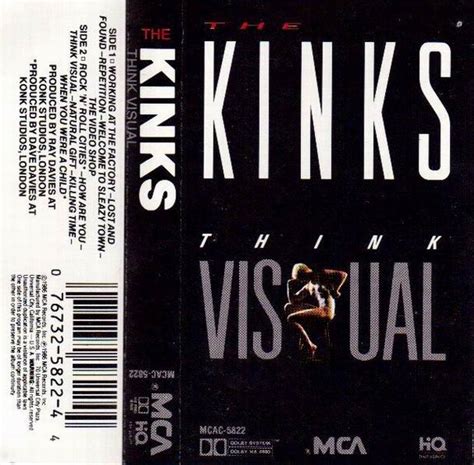 The Kinks Think Visual 1986 Cassette Discogs