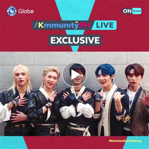 V Live Stray Kids In Inviting You To Watch Their Kmmunityph Live Show