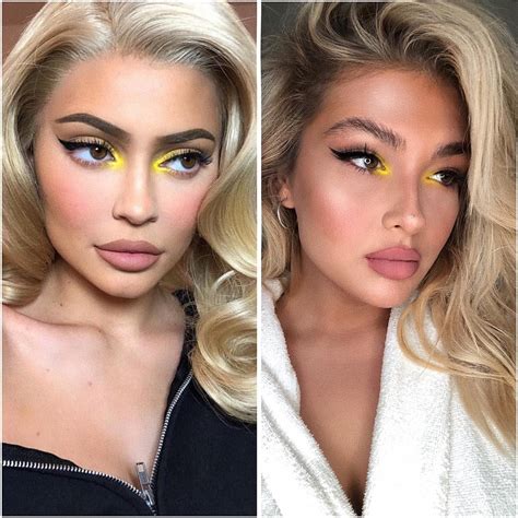 Kylie Jenner Inspired Yellow Eye Makeup Yellow Eye Makeup Eye Makeup