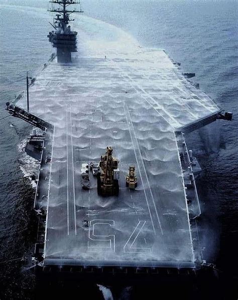 Did You Know That Some Aircraft Carriers Have Sprinklers In Their