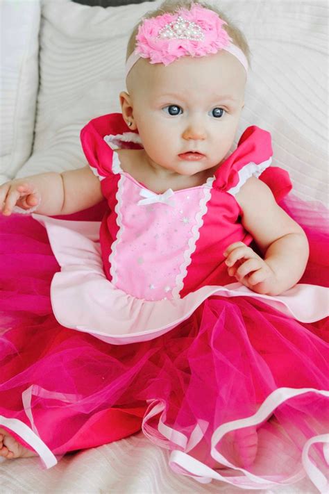 Sleeping Beauty Dress Aurora Costume Pink Princess Dress Etsyde