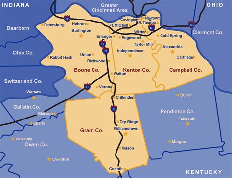 Kenton County School District Map Map Of Garden