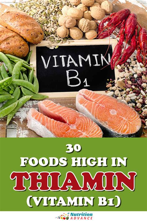 30 Foods High In Thiamin Vitamin B1 Nutrition Advance