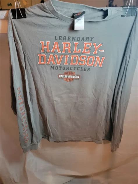 Harley Davidson Motor Cycles New Orleans Grey T Shirt Size 2xl Voodoo