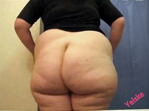 Nude Mature BBW Ass GIF