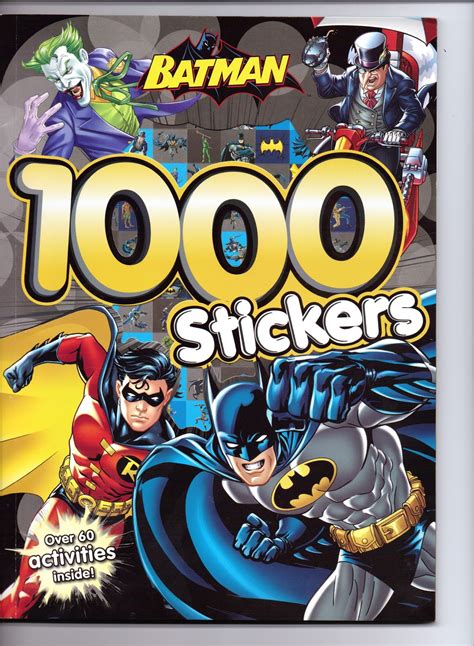 The Green World Poison Ivy Collecting 2017 Batman 1000 Stickers Paperback