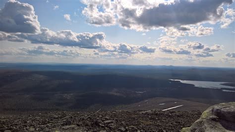 Glorious View From Mountain Sokosti In The Finnish Lapland Oc R