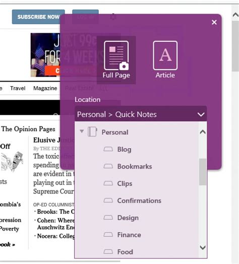 Microsoft Updates Onenote Clipper With New Features