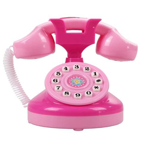 Buy Pink Simulated Phone Toys Childern Lighting Phone