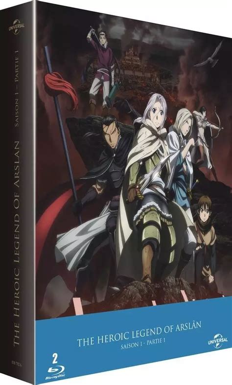 Blu Ray The Heroic Legend Of Arslan Saison 1 Blu Ray Vol1 Anime
