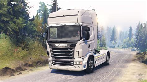 Scania R730 2009 4x4 For Spin Tires