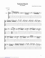 Pictures of Mozart Symphony 40 Guitar Tab