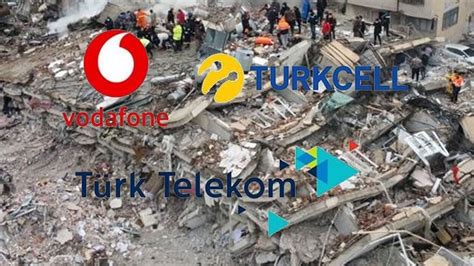 Türk Telekom Vodafone ve Turkcell e deprem soruşturması