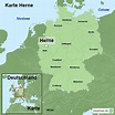 StepMap - Karte Herne - Landkarte für Deutschland