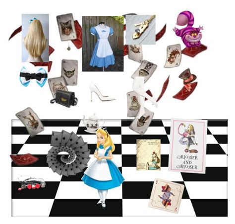 Alice And Wonderland Outfit By Aliciakreb Liked On Polyvore Featuring Disney Gianvito Rossi